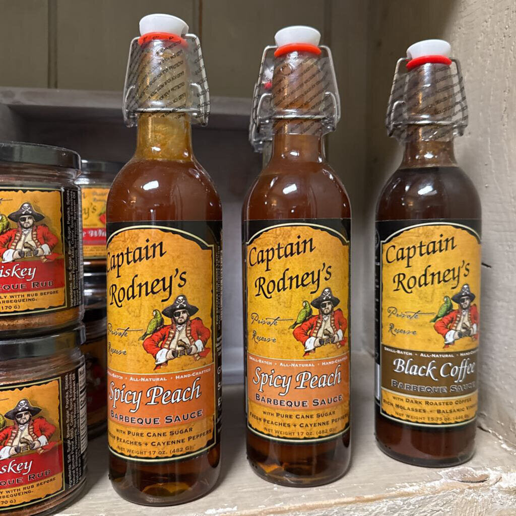 SPICY PEACH BBQ SAUCE