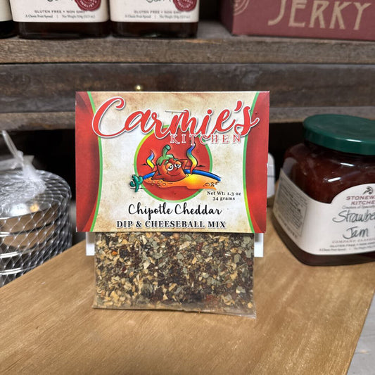 CHIPOTLE CHEDDER DIP AND CHEESEBALL MIX