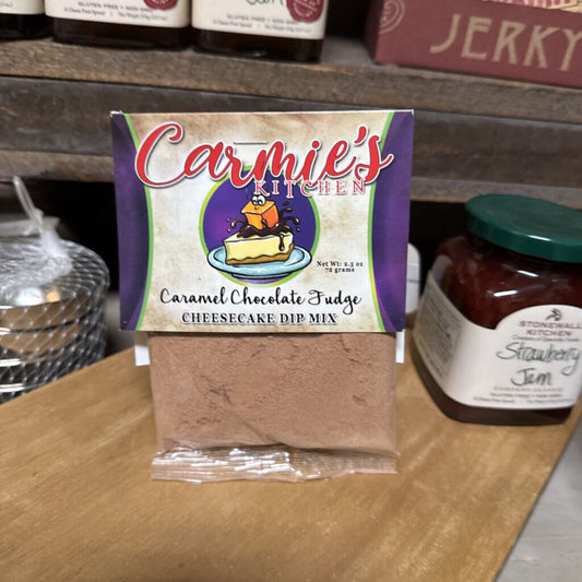CARAMEL CHOCOLATE FUDGE CHEESECAKE MIX