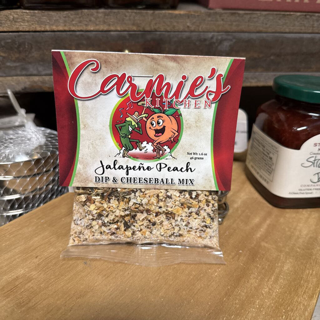 JALAPENO PEACH DIP AND CHEESEBALL MIX
