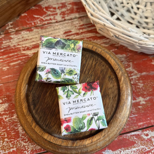 VIA MERCATO SHEA BUTTER SOAP