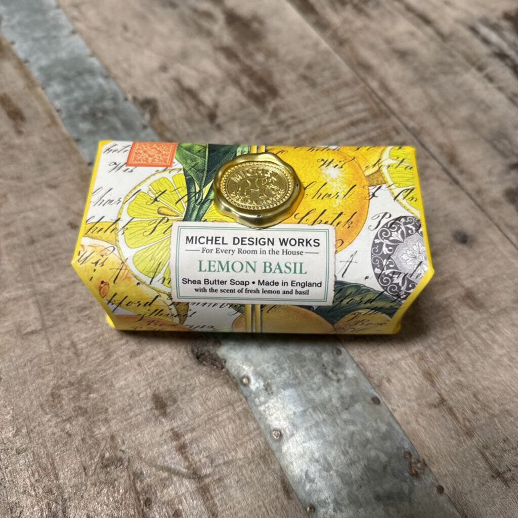 LEMON BASIL BAR SOAP