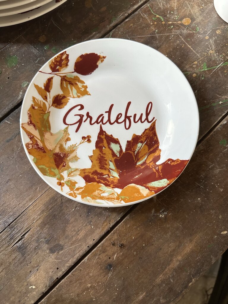 MAPLE LEAF DISH SET