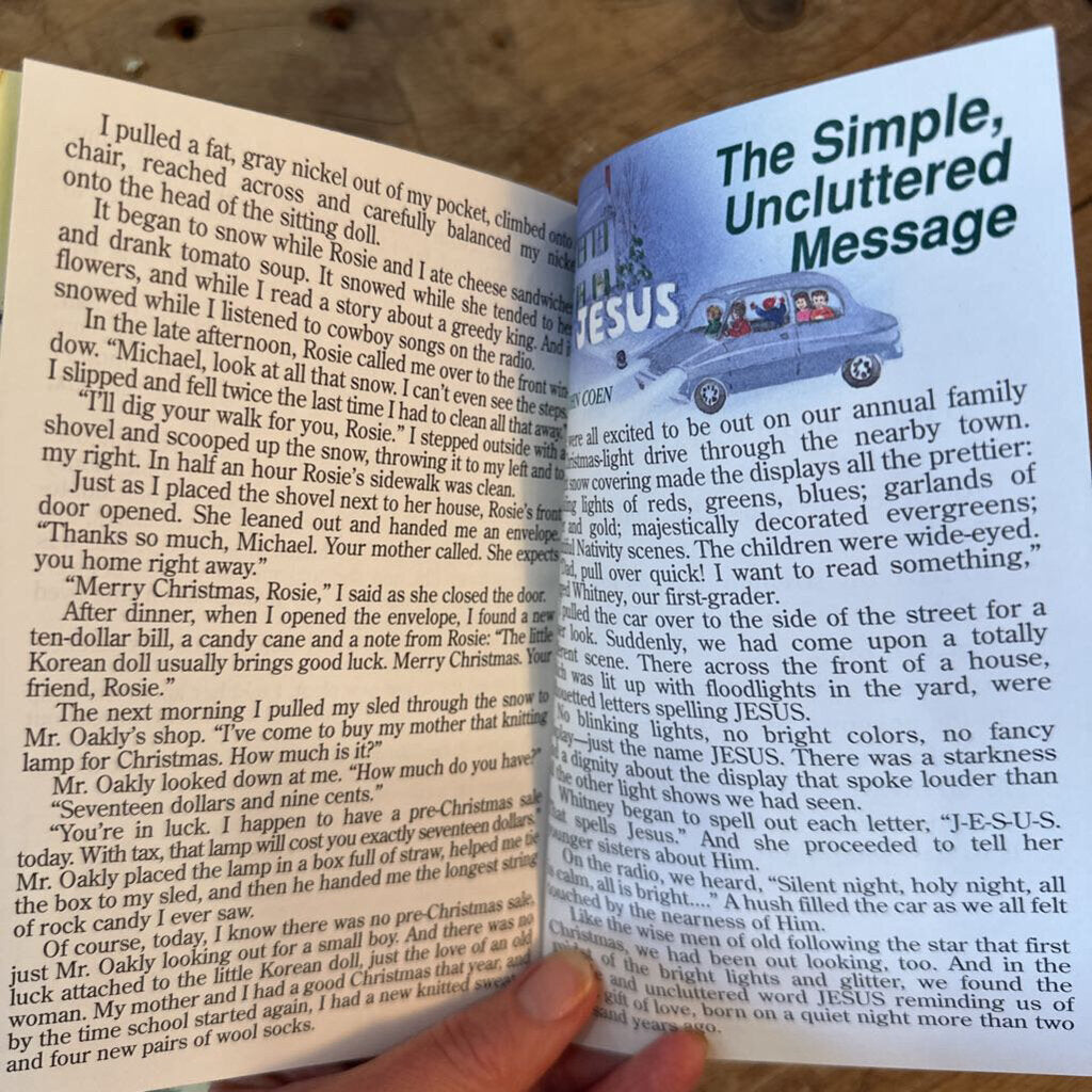 "LITTLE DRUMMER BOY" A CHRISTMAS GREETING FROM GUIDEPOSTS PAMPHLET