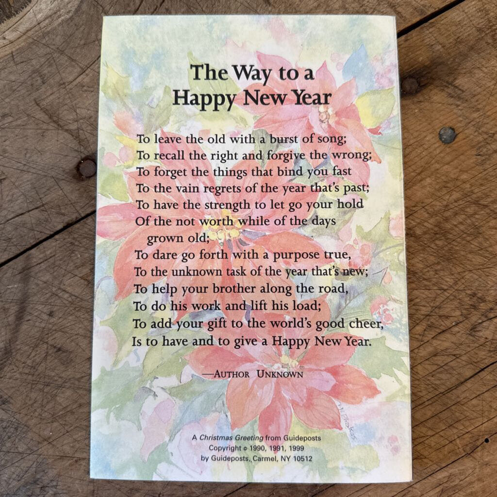 "LITTLE DRUMMER BOY" A CHRISTMAS GREETING FROM GUIDEPOSTS PAMPHLET