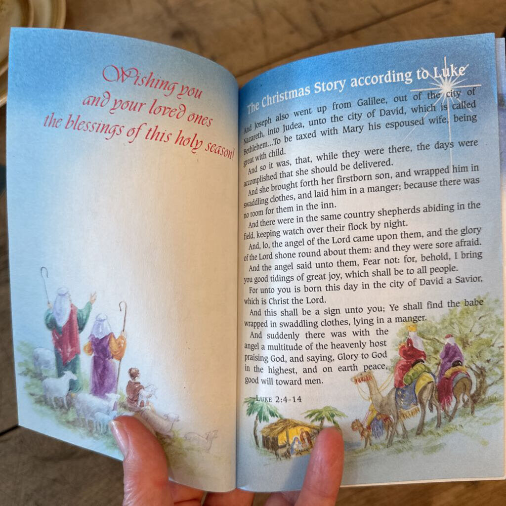 "CHRIST IS SAVIOR" A CHRISTMAS GREETING FROM GUIDEPOSTS PAMPHLET