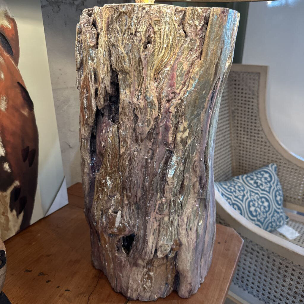 LOG LAMP