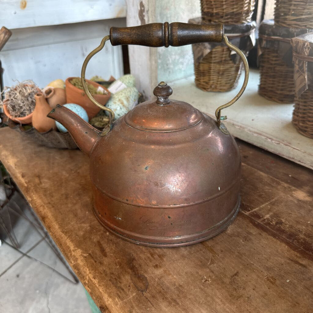 COPPER TEA KETTLE