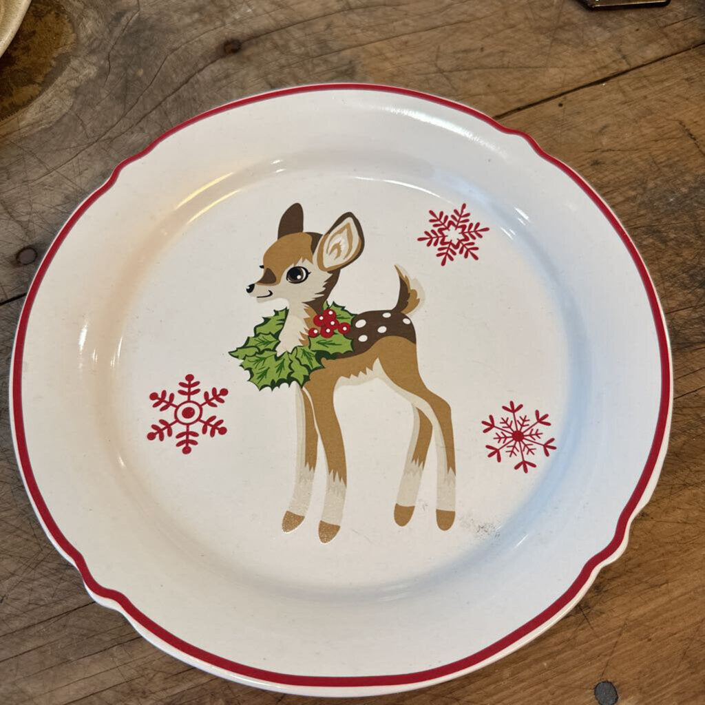 REINDEER PLATE