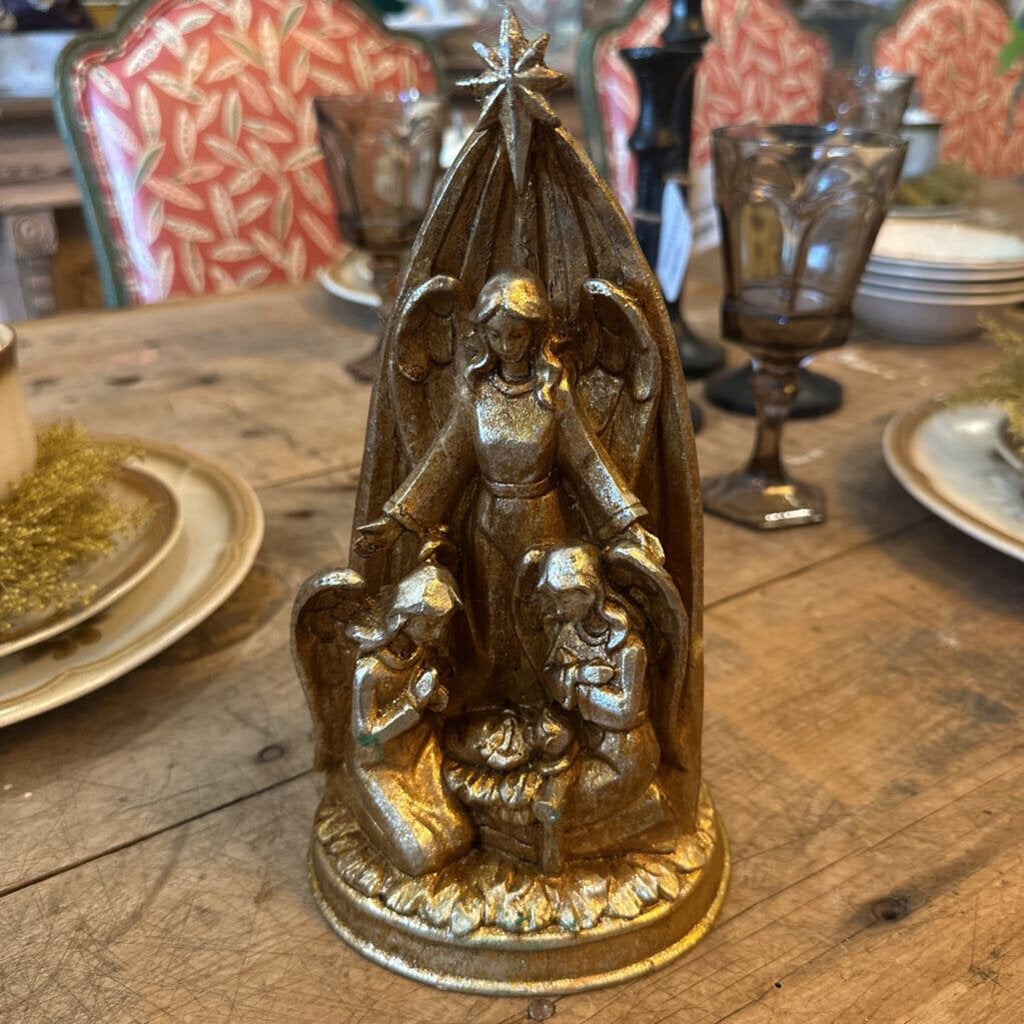 NATIVITY SCENE WITH ANGEL