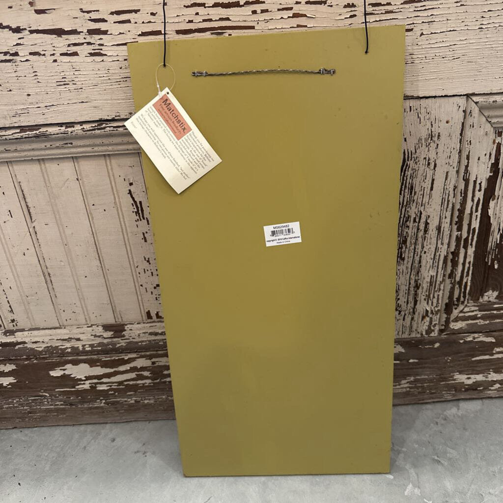 WOOD CHRISTMAS TREE SIGN