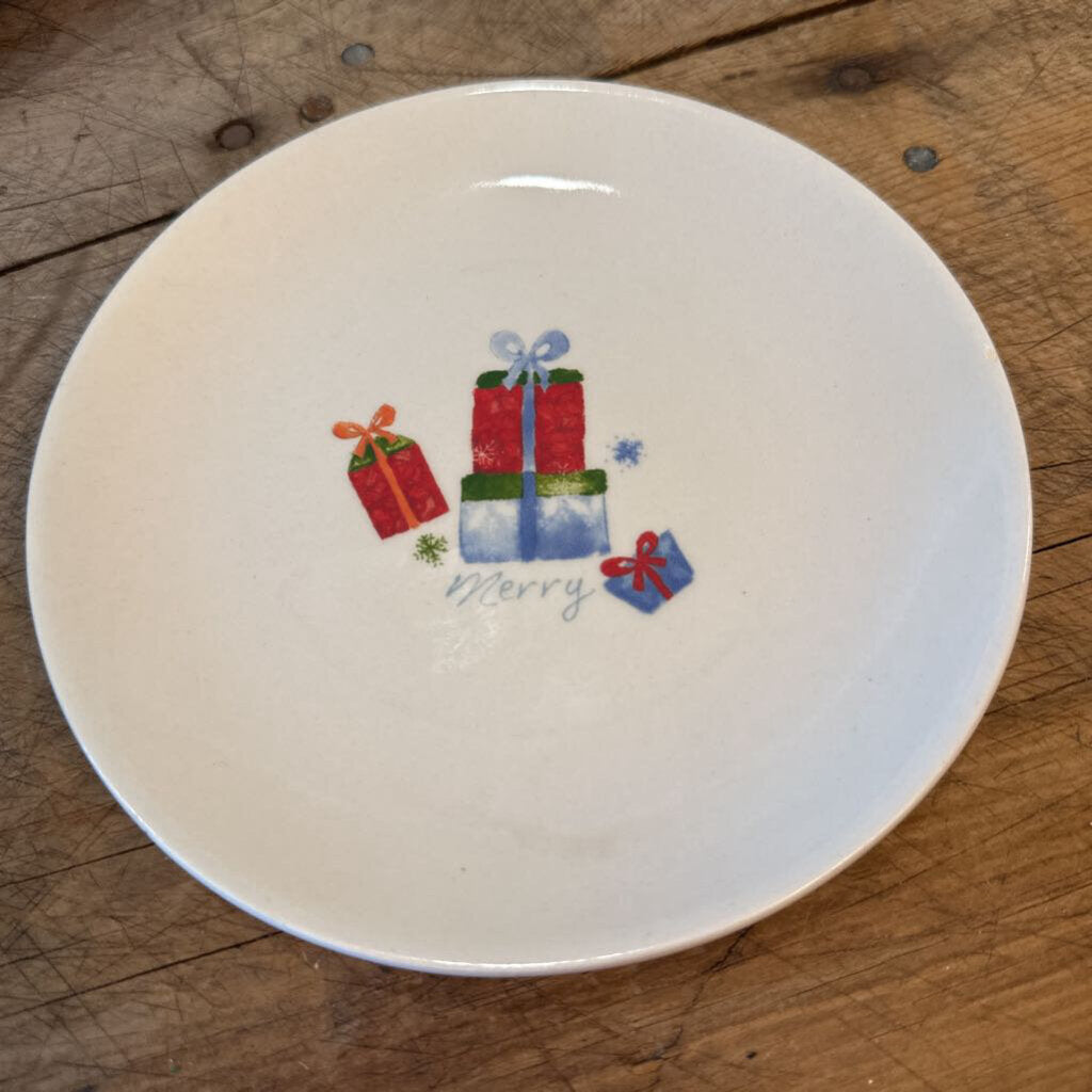 "MERRY" PRESENTS PLATE