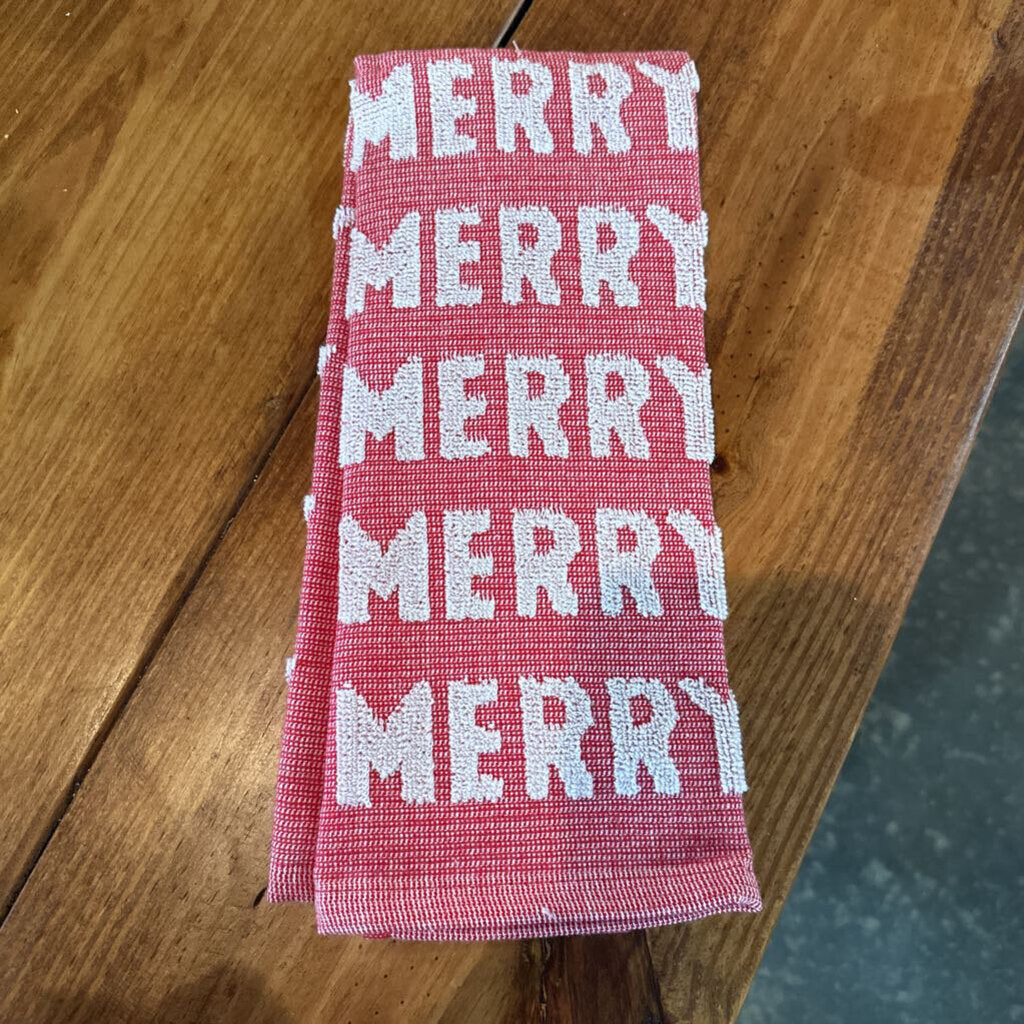 MERRY MERRY MERRY DISH TOWEL