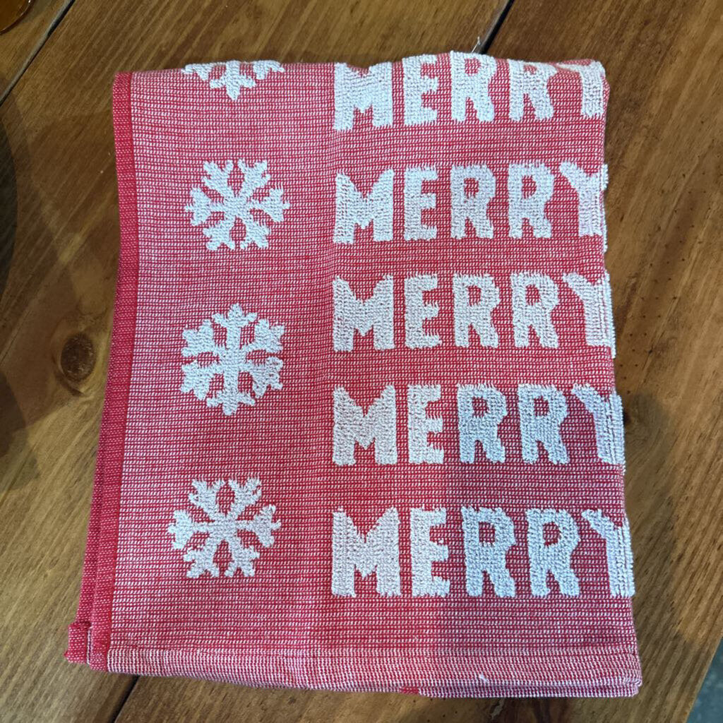 MERRY MERRY MERRY DISH TOWEL