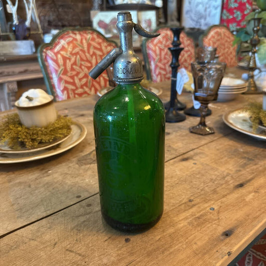 "S. STEINBERG BRONX, N.Y." SELTZER BOTTLE