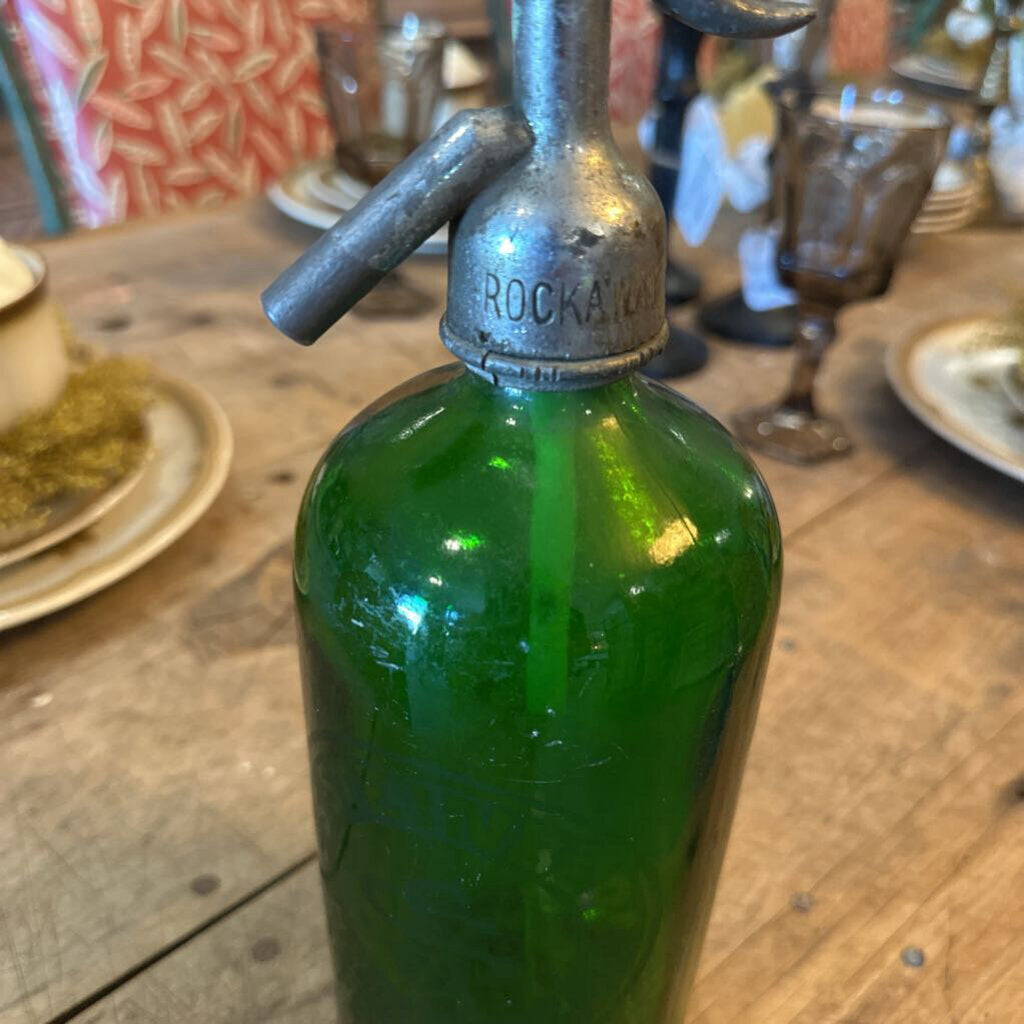 "S. STEINBERG BRONX, N.Y." SELTZER BOTTLE