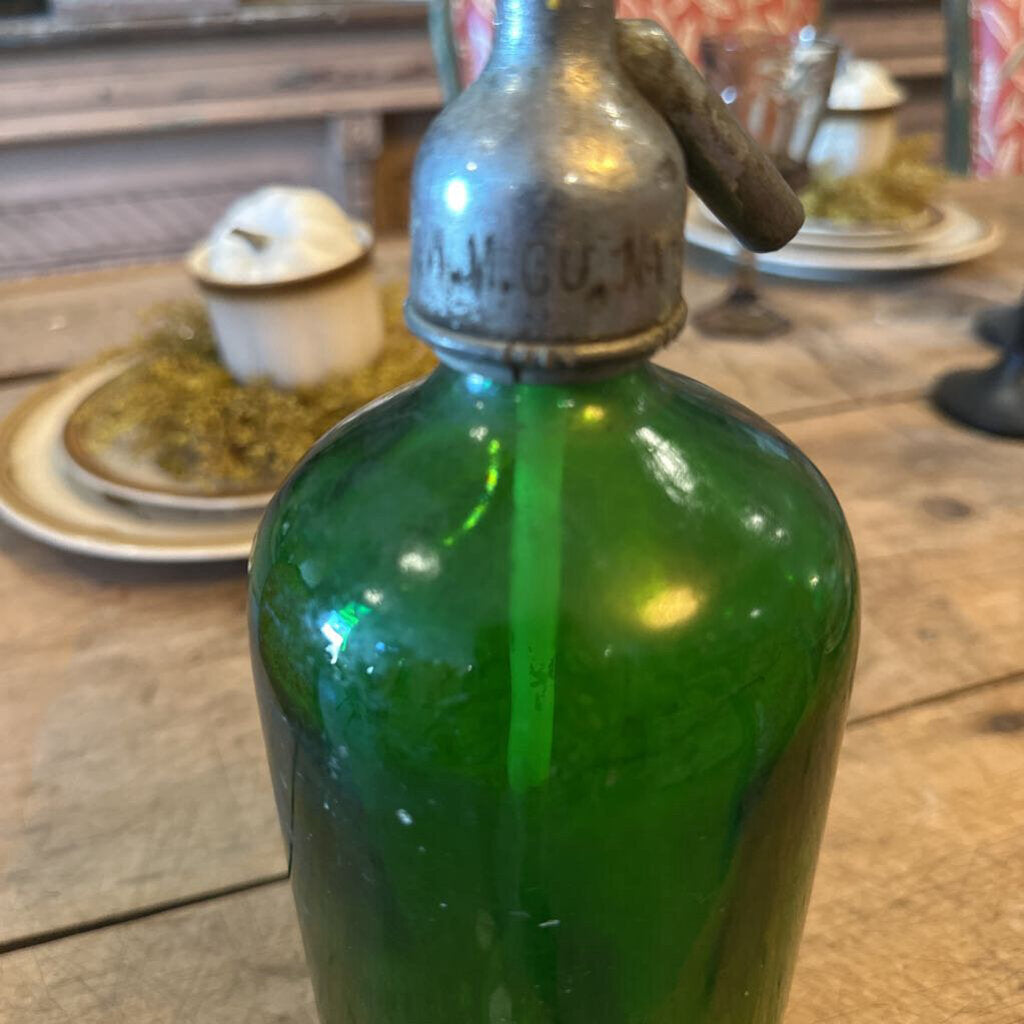 "S. STEINBERG BRONX, N.Y." SELTZER BOTTLE