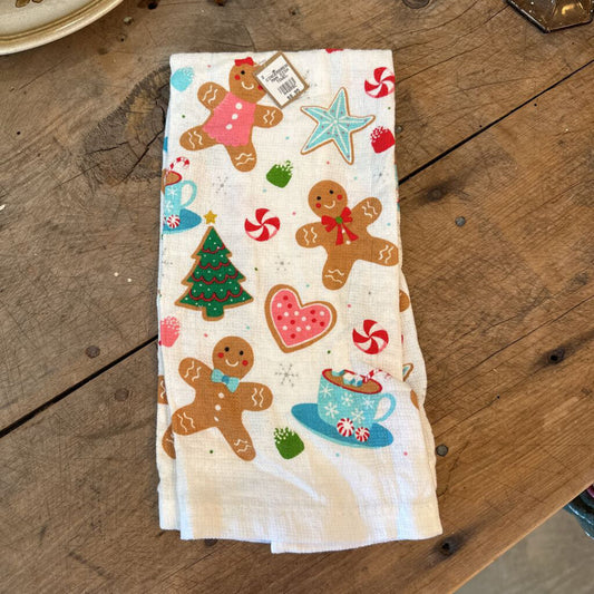 GINGERBREAD DISH TOWEL