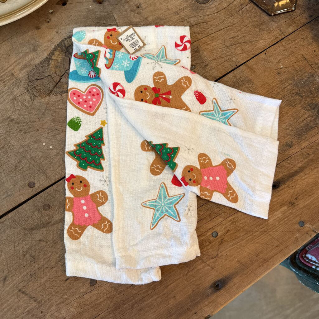 GINGERBREAD DISH TOWEL