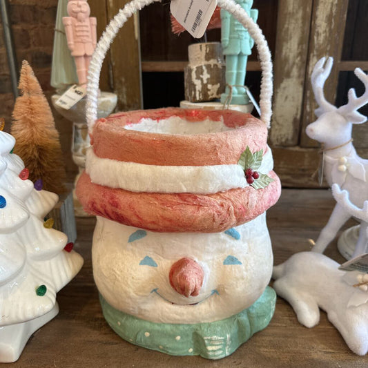 SNOWMAN BASKET