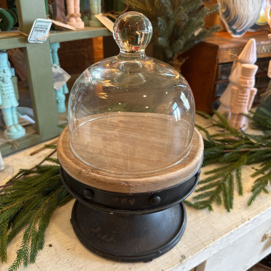 GLASS CLOCHE