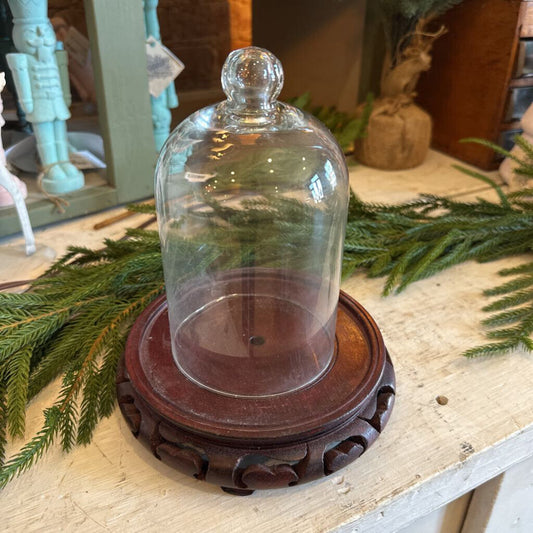 GLASS CLOCHE