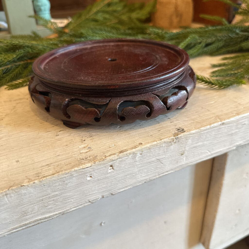 WOOD CANDLE HOLDER
