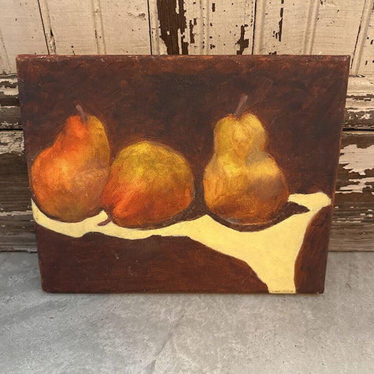 PEAR PAINTING ON CANVAS