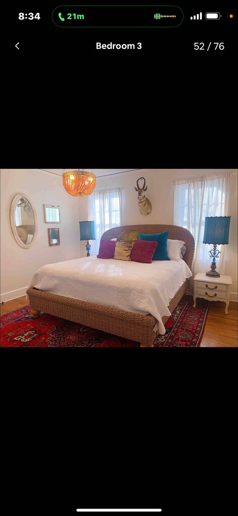 BOHO WOVEN HEADBOARD AND FOOTBOARD WITH FRAME