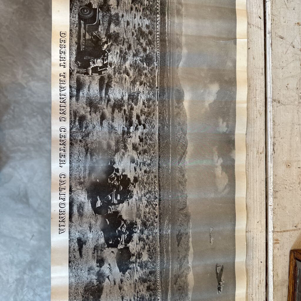 "DESERT TRAINING CENTER, CALIFORNIA" PANORAMIC PICTURE