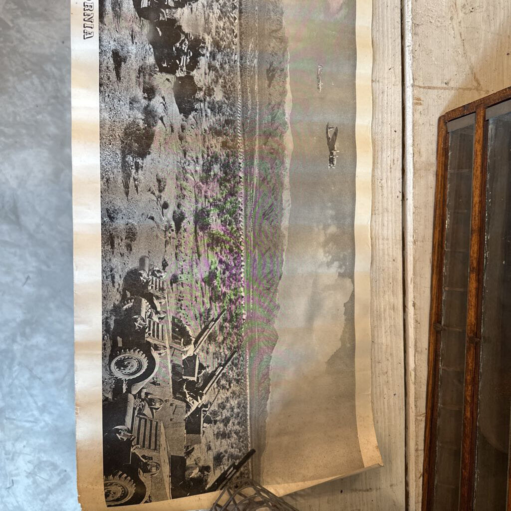 "DESERT TRAINING CENTER, CALIFORNIA" PANORAMIC PICTURE