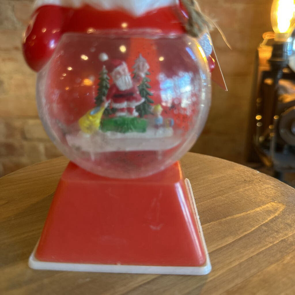 VINTAGE SANTA SNOW GLOBE