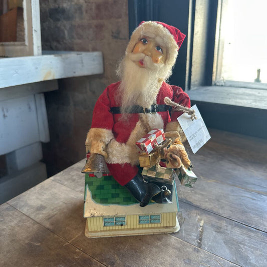VINTAGE NOEL SANTA COIN BANK