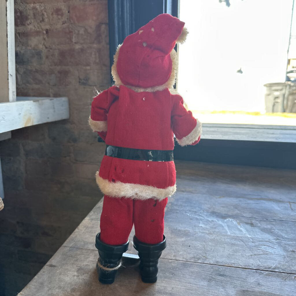 VINTAGE STANDING WINKING SANTA