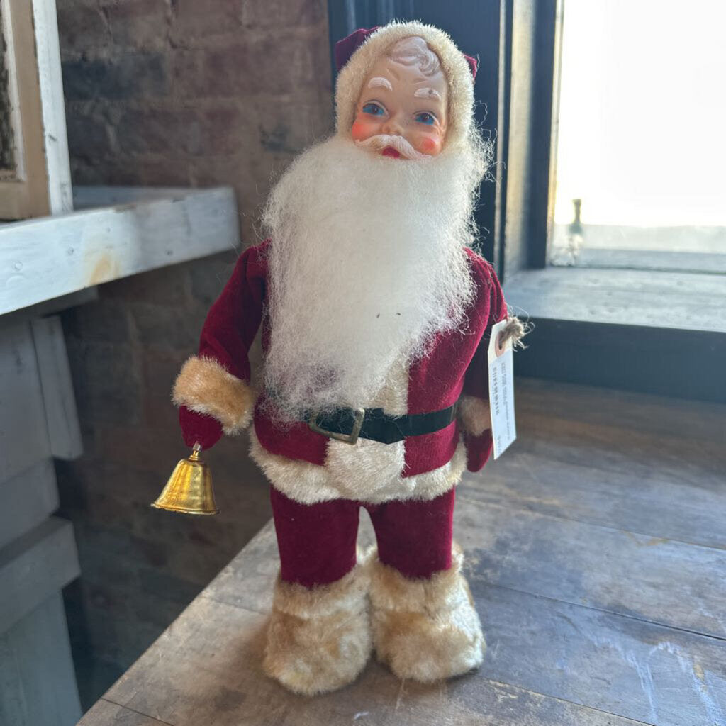 VINTAGE BELL RINGER SANTA