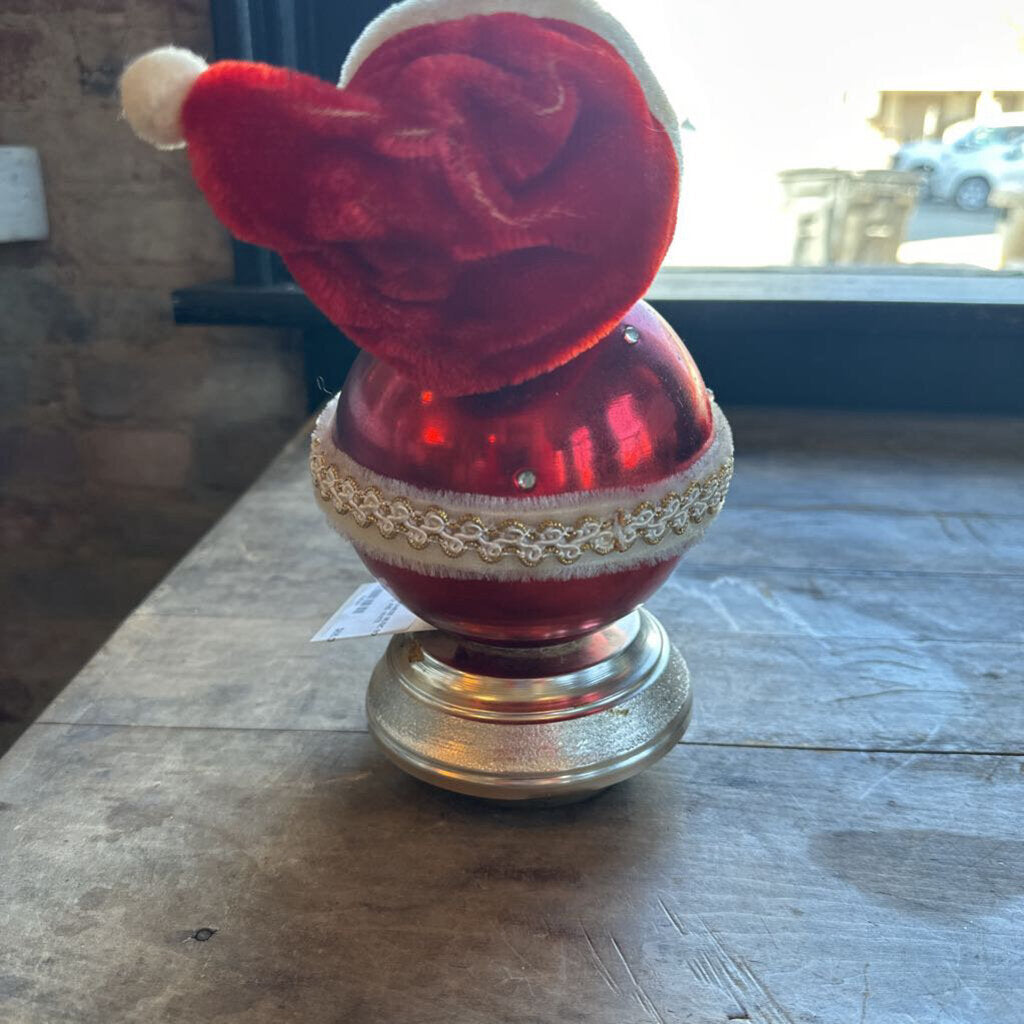 VINTAGE JAPANESE MUSIC BOX SANTA