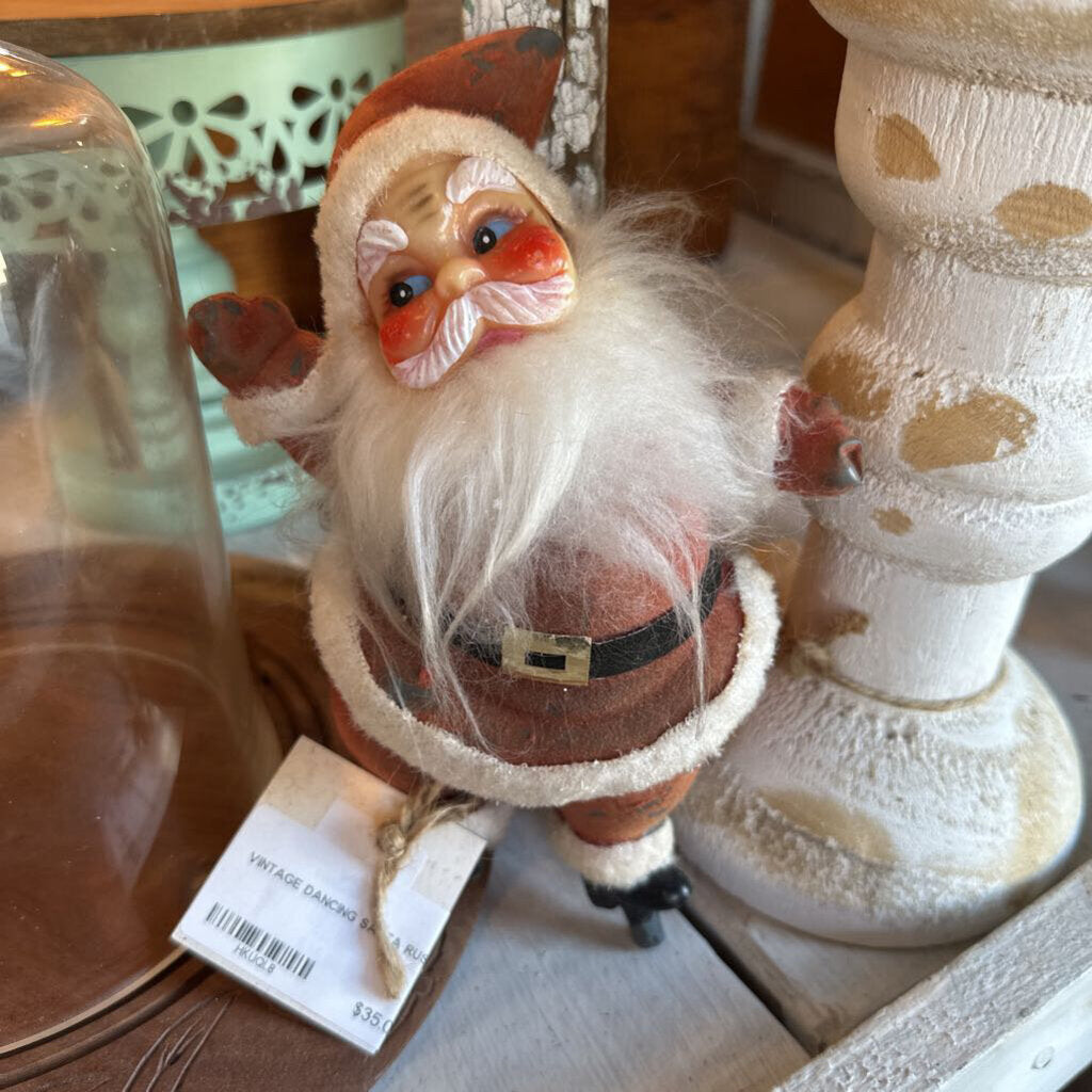 VINTAGE DANCING SANTA