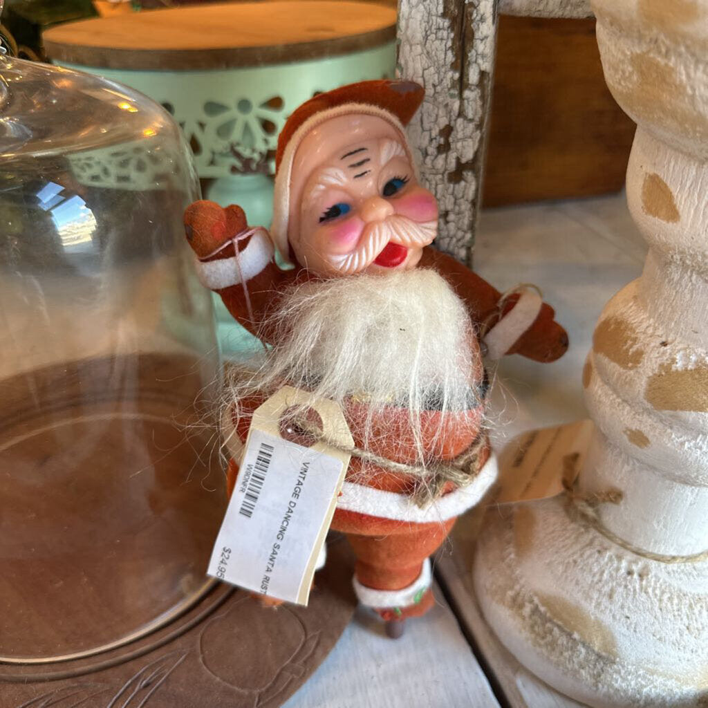 VINTAGE DANCING SANTA