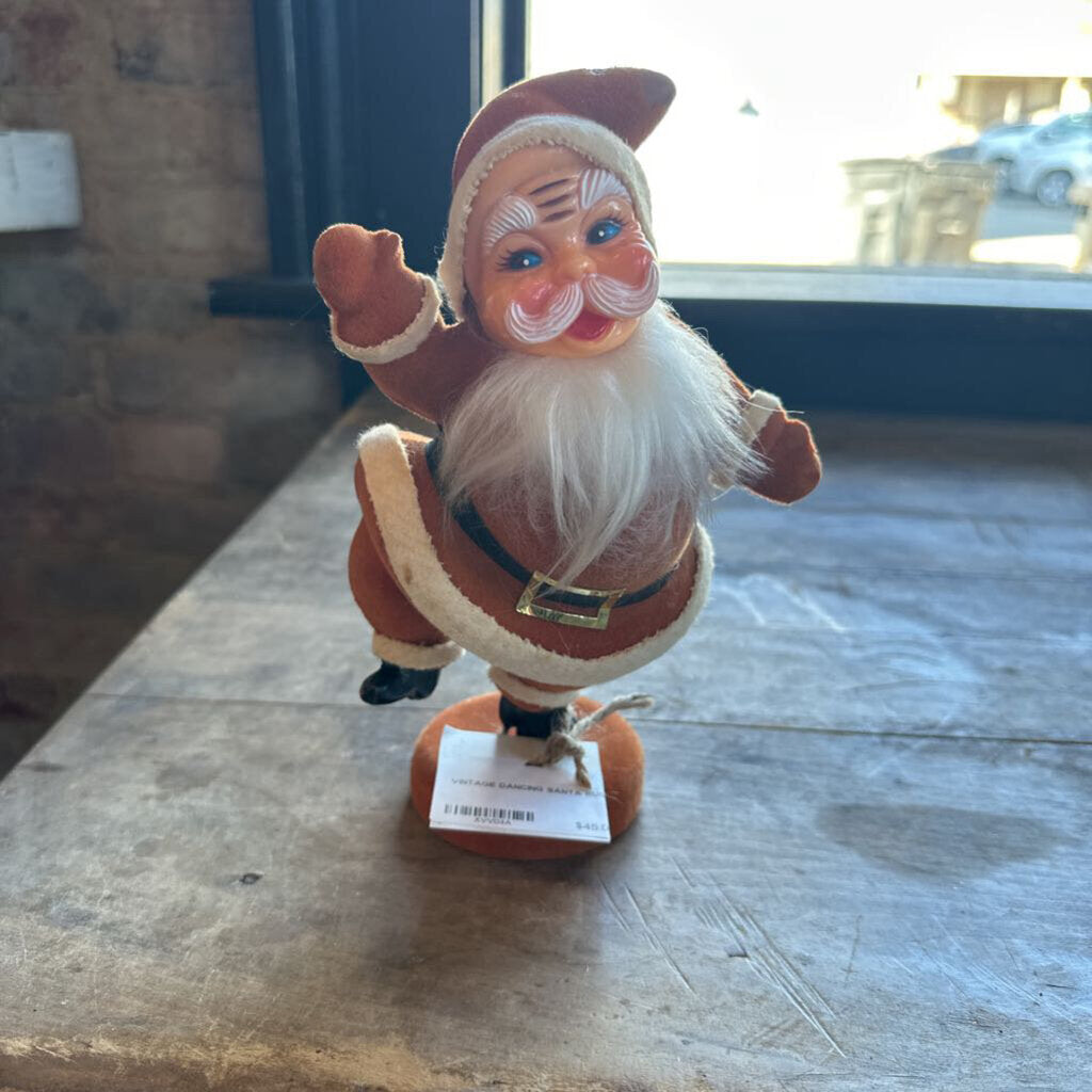 VINTAGE DANCING SANTA