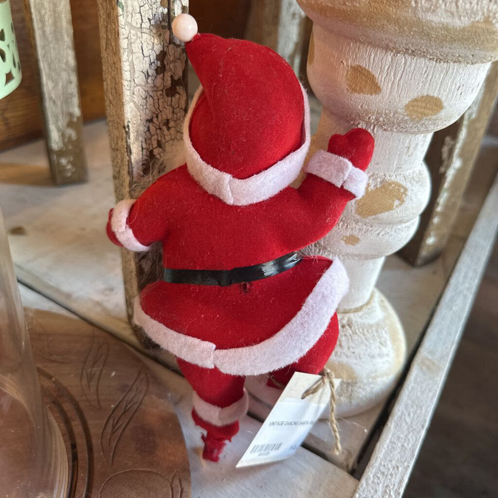 VINTAGE DANCING SANTA