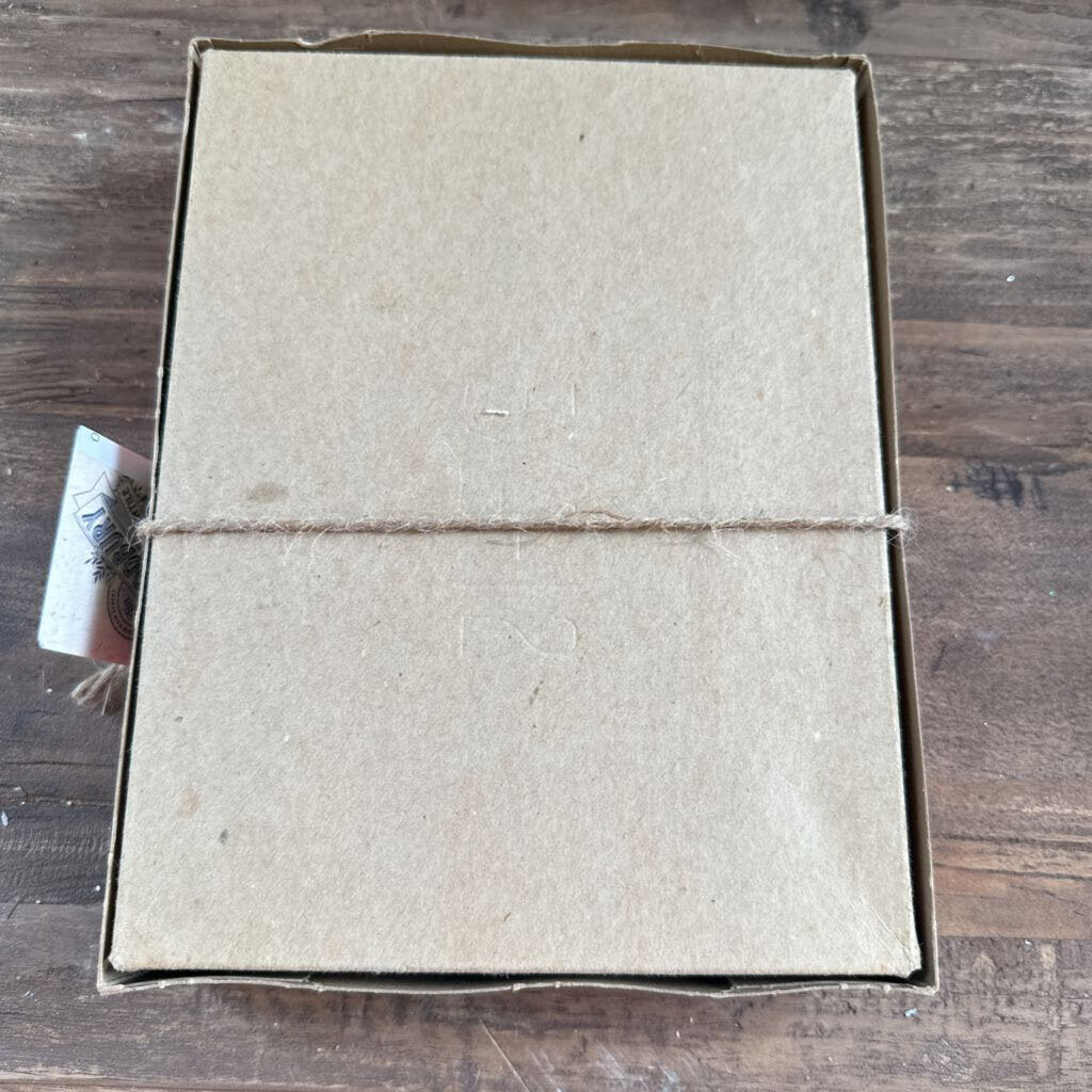 VINTAGE SHINY BRITE ORNAMENTS IN BOX