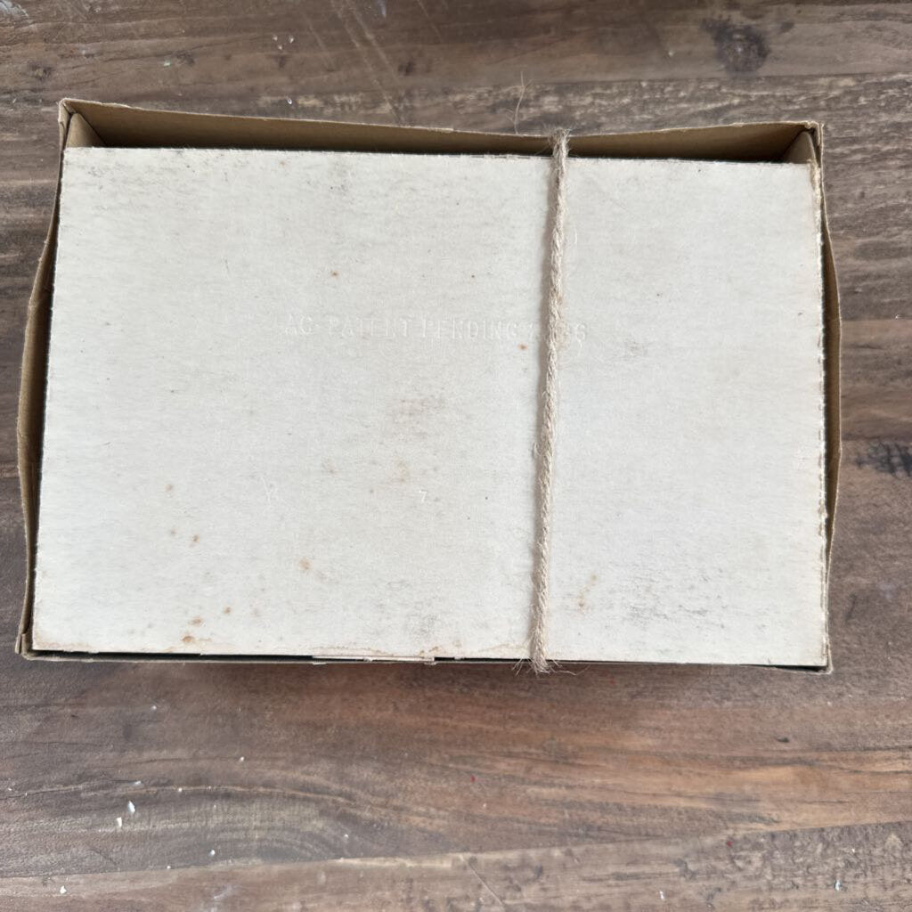 VINTAGE SHINY BRITE ORNAMENTS IN BOX