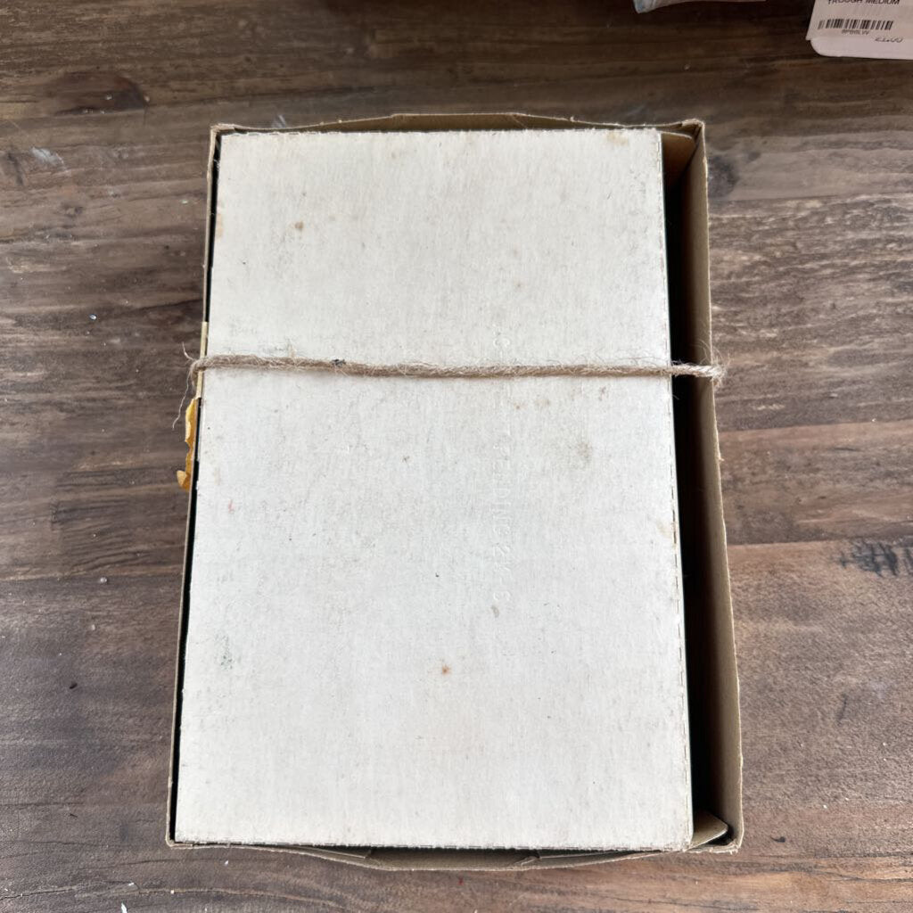 VINTAGE SHINY BRITE ORNAMENTS IN BOX