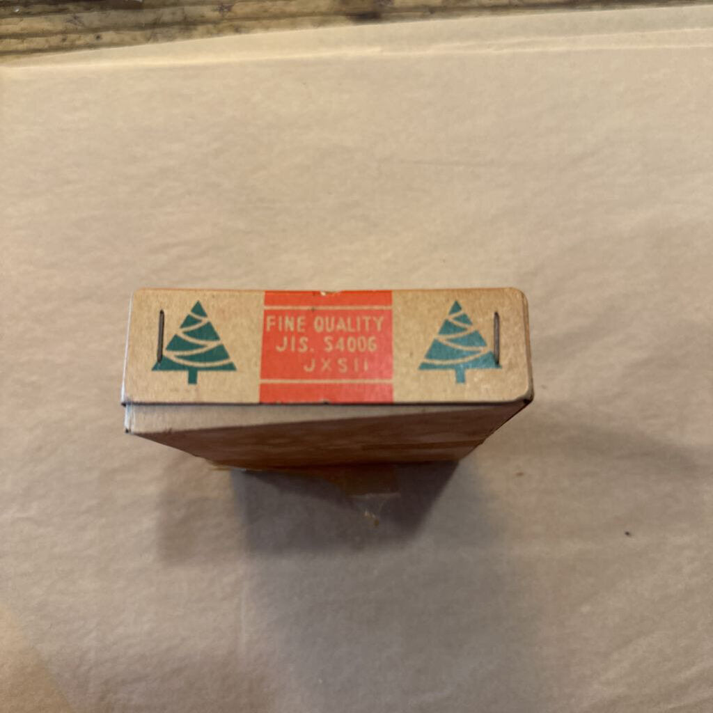 VINTAGE MINI SHINY BRITE ORNAMENTS IN BOX
