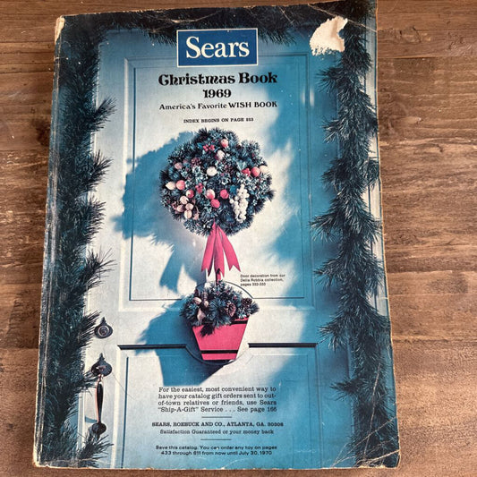 SEARS 1969 CHRISTMAS WISH BOOK