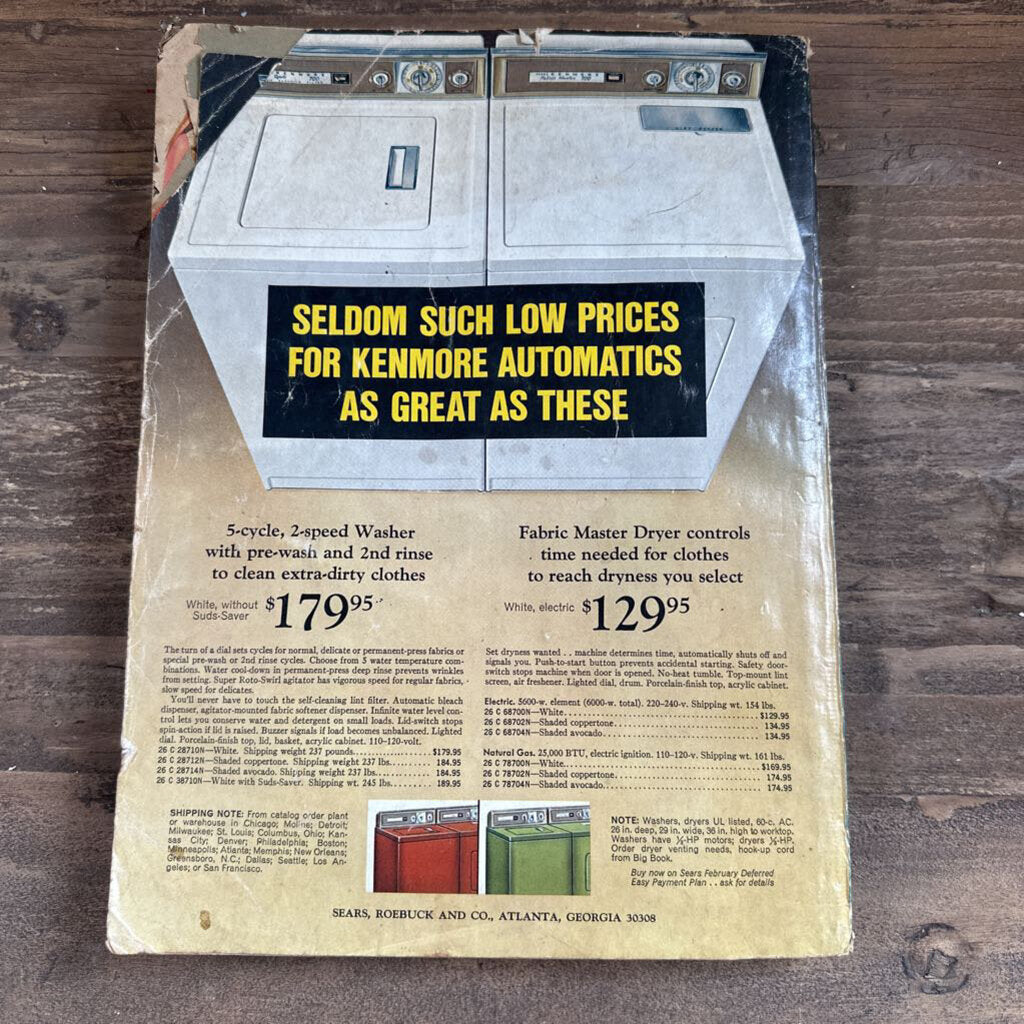 SEARS 1969 CHRISTMAS WISH BOOK