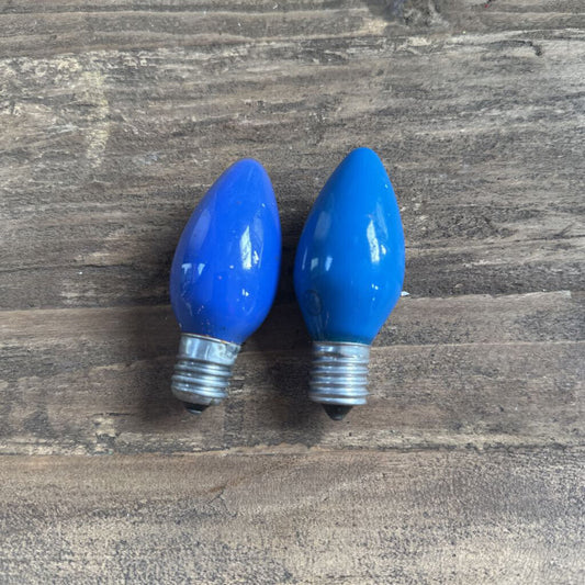 VINTAGE COLORED BULBS