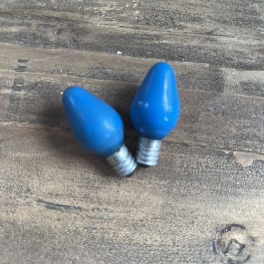 VINTAGE COLORED BULBS