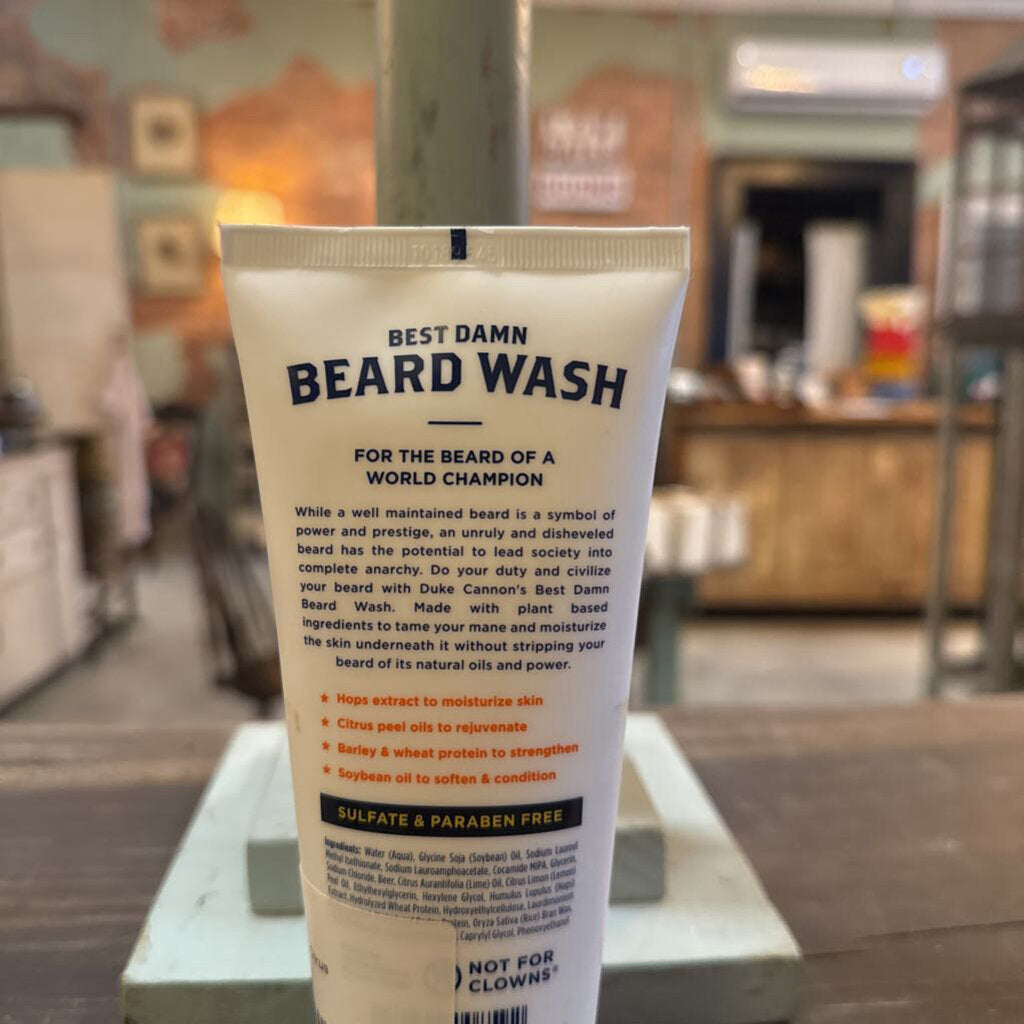 DUKE CANNON BEARD WASH