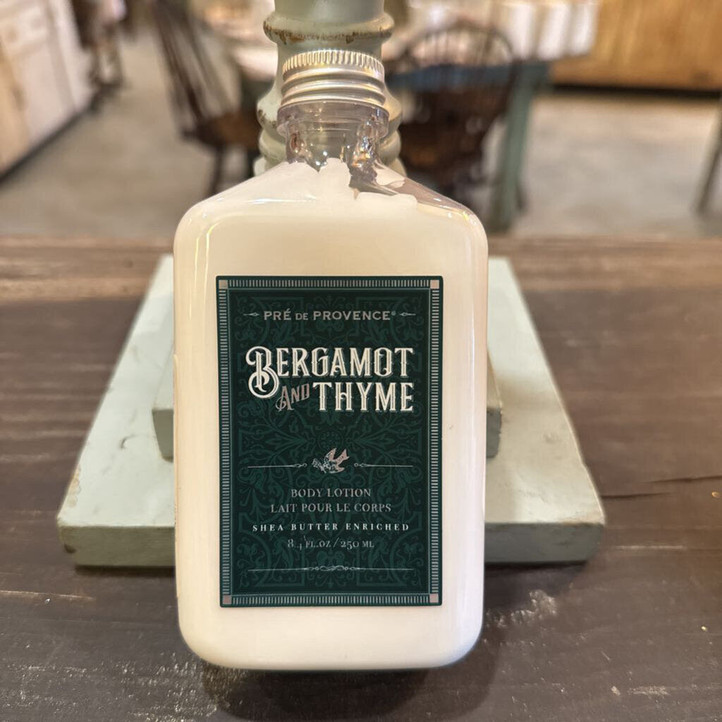 BERGMOT AND THYME BODY LOTION